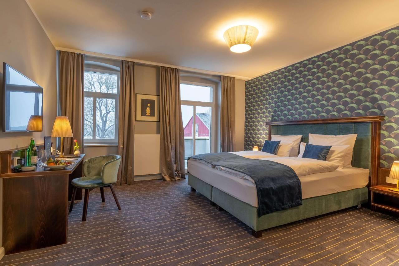 Logis Hotel Quartier 5, Saechsische Schweiz, Mit Restaurant, Cafe & Bar Gohrisch Kültér fotó